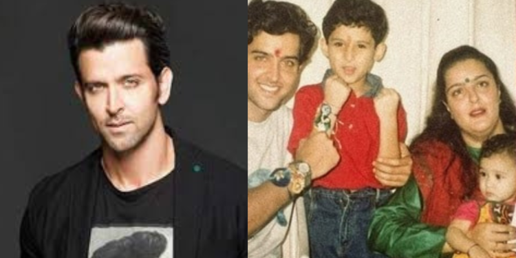 Hrithik Roshan Recreated Raksha Bandhan Picture With Family  