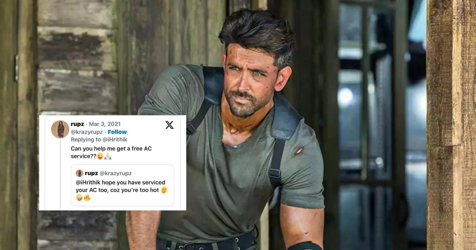 Hrithik Roshan Responds In Twitter To Help A Fan Get Free AC Service