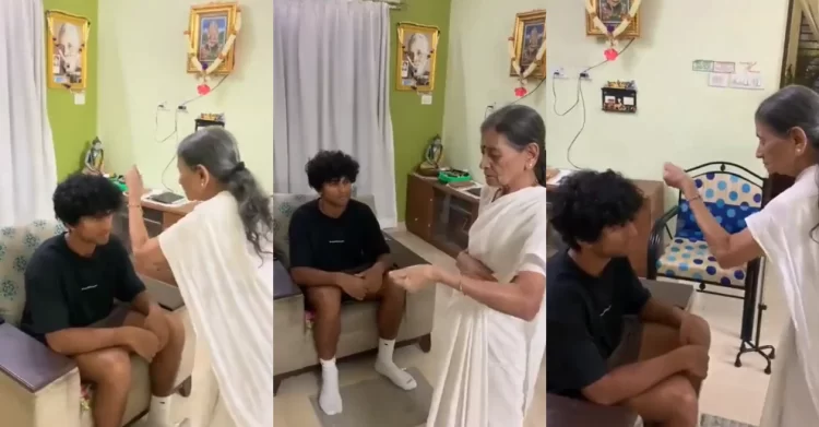 [Video] Rachin Ravindra's Emotional Moment With Grandparent Goes viral