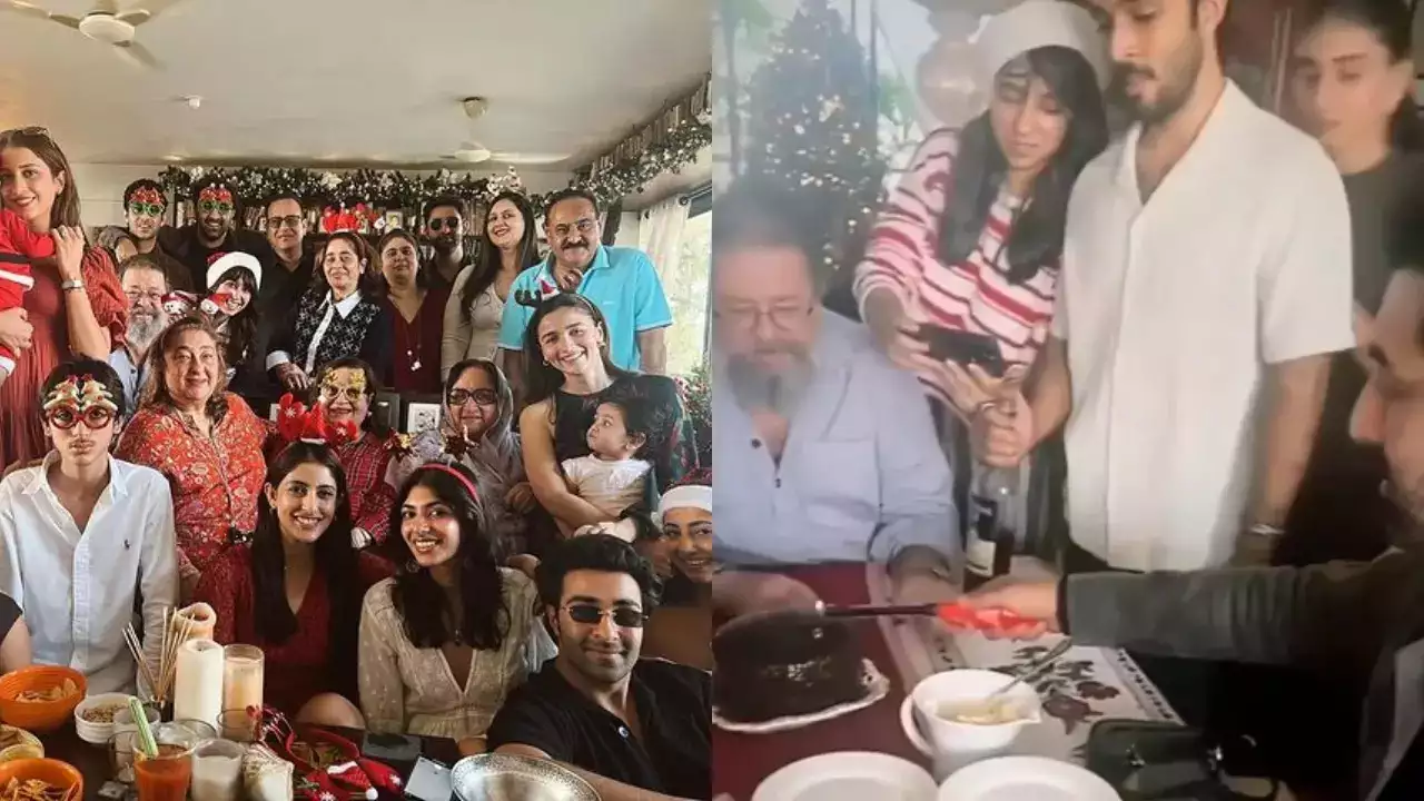 [Watch] Netizens React As Ranbir Kapoor Chants 'Jai Mata Di' During Christmas Celebration