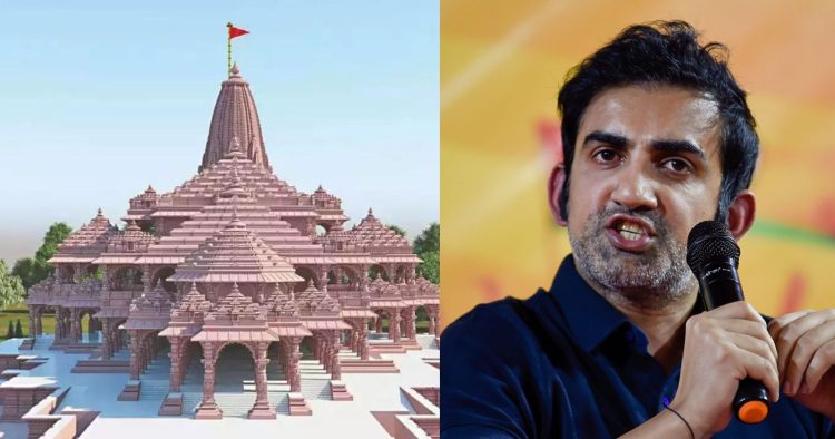 Gautam Gambhir Breaks Silence On Whether He Will Go To Ayodhya Ram Mandir