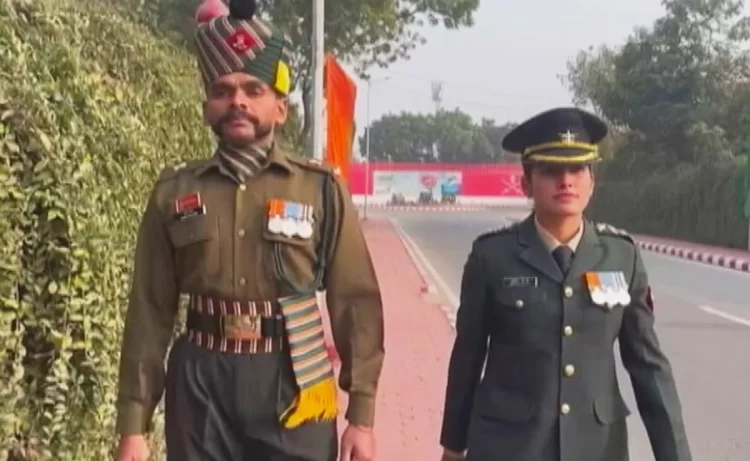 Major Jerry Blaize And Captain Supreetha CT, The First Couple To March Together On Republic Day