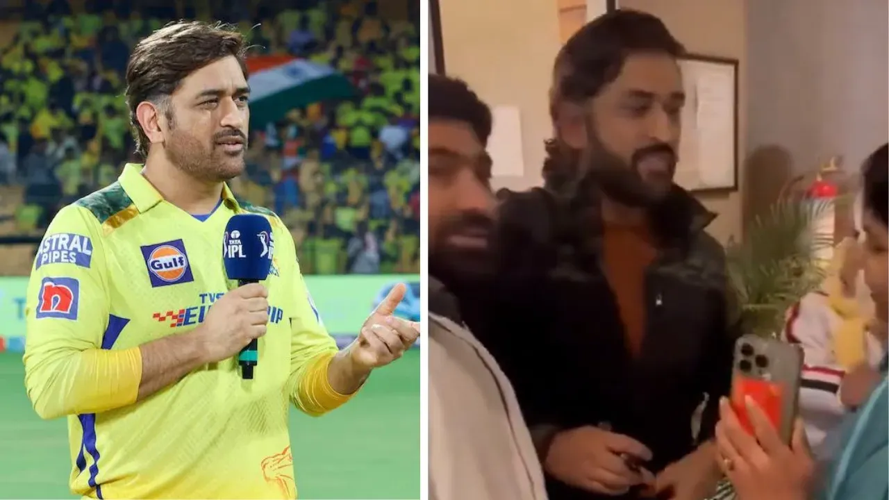 Watch: MS Dhoni Denies Giving Autograph In Hand