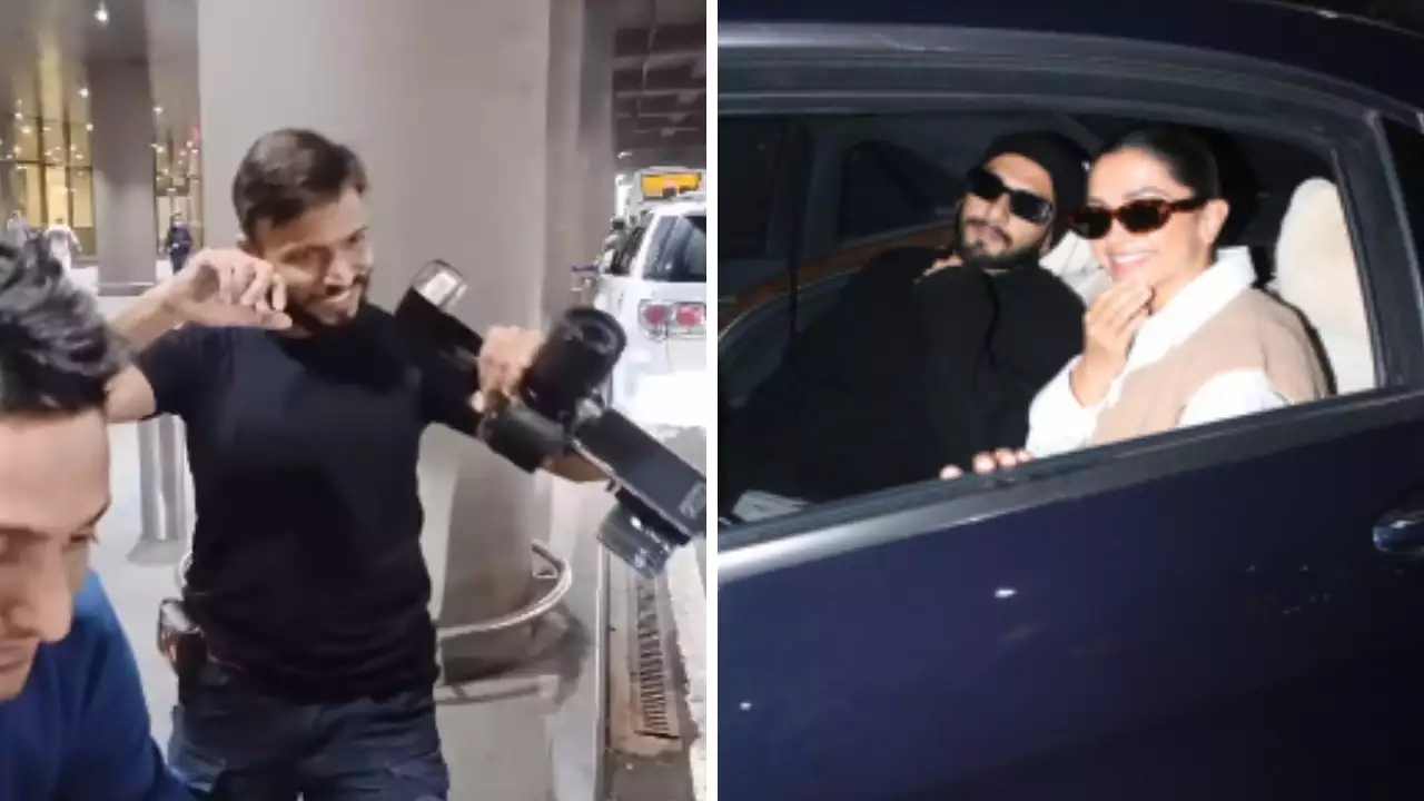 Watch: Deepika Padukone And Ranveer Singh Joins The Impromptu Dance With Paps For Sher Khul Gaye